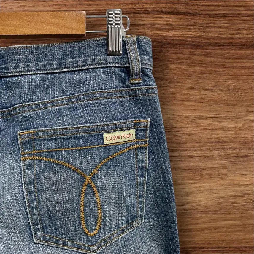 [BUNJANG] Calvin Klein Bootcut Denim Pants - Size 28 / 캘빈클라인 CK 부츠컷 데님 팬츠 -28인치
