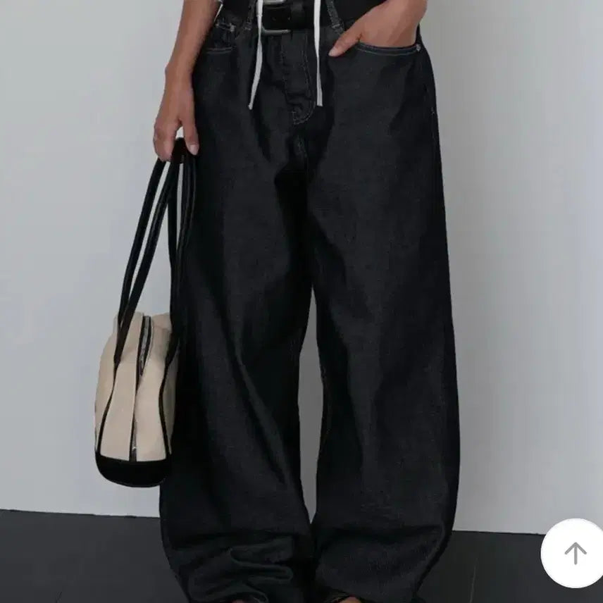 [BUNJANG] Onewee Lawson Non-Fade Raw Denim Pants Basic Ver. S / 오뉴이 로슨 논페이드 생지 데님팬츠 청바지 기본ver s