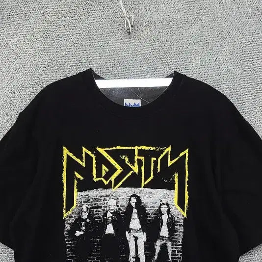 [BUNJANG] NASTY FARM Vintage Printing Black T-Shirt MEDIUM / 내스티팜 빈티지 프린팅 블랙 반팔티 MEDIUM