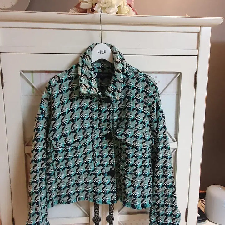 [BUNJANG] Zara Tweed Jacket (Size 66-77) / 자라 트위드자켓/66~77