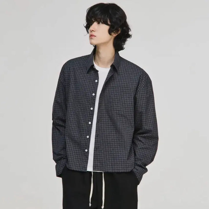 [BUNJANG] Signature Crop Shirt Checkered Pocket / 시그니처 크롭 셔츠 체크 포켓 새상품 선착순 세일(가격내림)