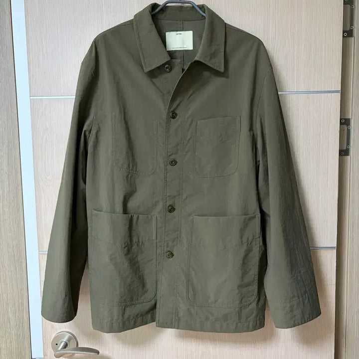 [BUNJANG] Pottery Work Jacket Olive 2 Nylon Taslan Size 2 / [2size] 포터리 워크자켓 올리브2