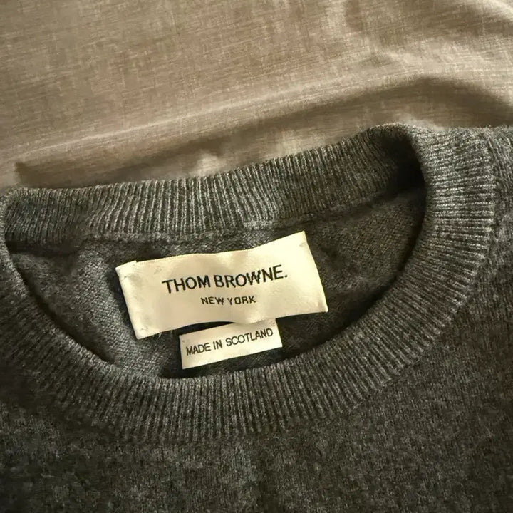 [BUNJANG] Thom Browne 100% Cashmere Knit Sweater Size 1 / 톰브라운 캐시미어 100% 니트