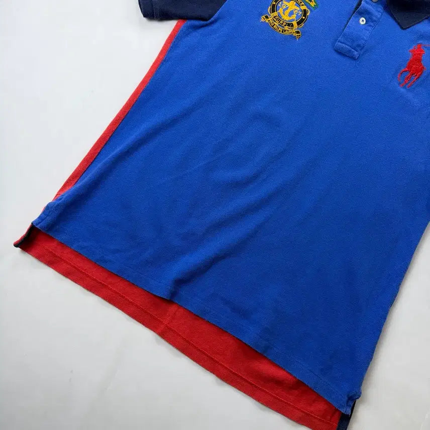 [BUNJANG] Polo Ralph Lauren Big Pony Embroidered Polo Shirt / 폴로 랄프로렌 빅포니 해군 자수 카라티
