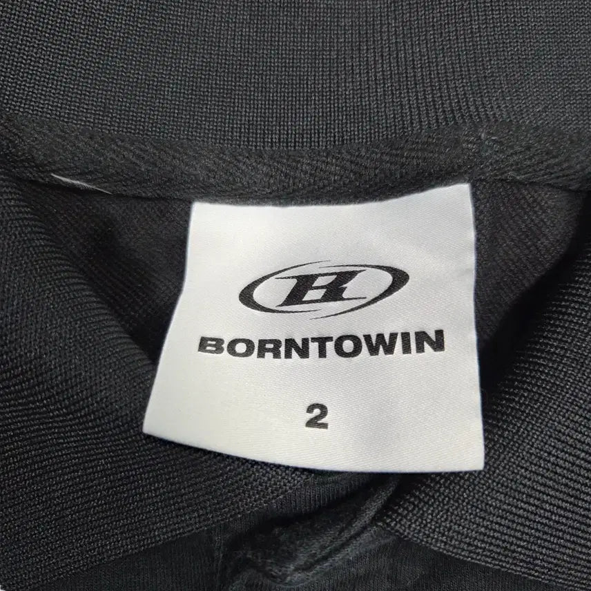 [BUNJANG] Born to Win Muscle Fit Collar Short Sleeve T-Shirt / (바배) 본투윈 머슬핏 카라 반팔티