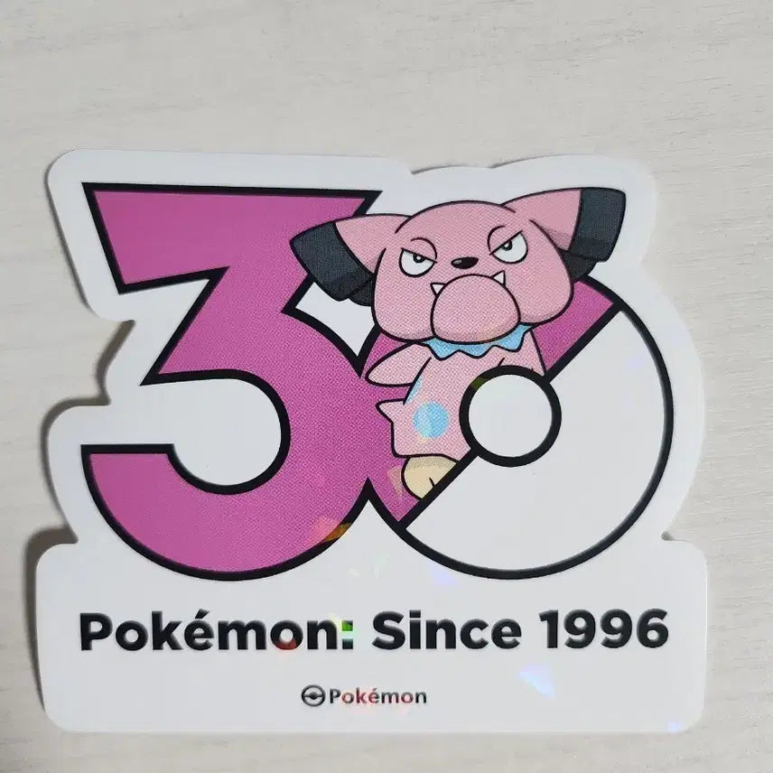 [BUNJANG] Pokemon 30th Anniversary Grand Bleu Sticker / 포켓몬 그랑블루 30주년 스티커