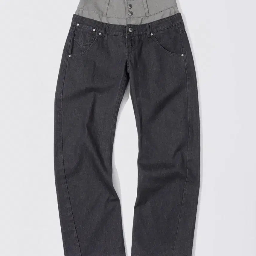 [BUNJANG] Sculptor Beaded Layered Denim Pants L / 스컬프터 Beaded Layered Denim Pants 사이즈 L