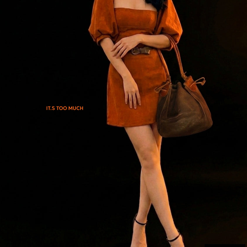 [BUNJANG] Vintage Leather Shoulder Bag Crossbody Bag / 7162 숄더백 크로스백 가죽백 가죽가방 빈티지가방 여성가방 여자백