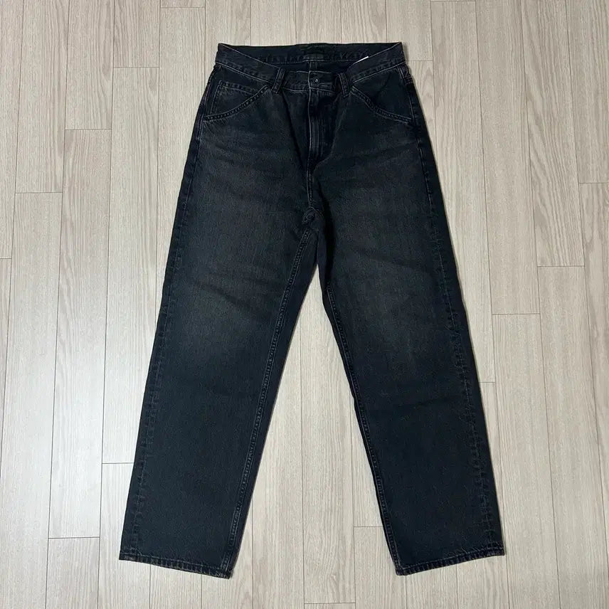 [BUNJANG] Uniqlo Black Blue Denim Jeans Size 30 / 유니클로 흑청 데님 76 (30) 사이즈