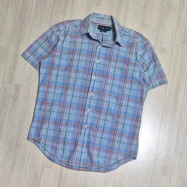 [BUNJANG] Polo Ralph Lauren Tartan Check Short Sleeve Shirt / [L] 폴로 랄프로렌 타탄체크 반팔셔츠