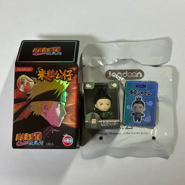 [BUNJANG] Naruto Pick&amp;Pop Shikamaru Super Mini Rice Bead Figure / 나루토 픽앤팝 미니 쌀알 피규어 시카마루