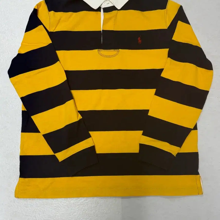 [BUNJANG] Polo Ralph Lauren Striped Rugby Shirt L Size / Polo 스트라이프 럭비티 L size