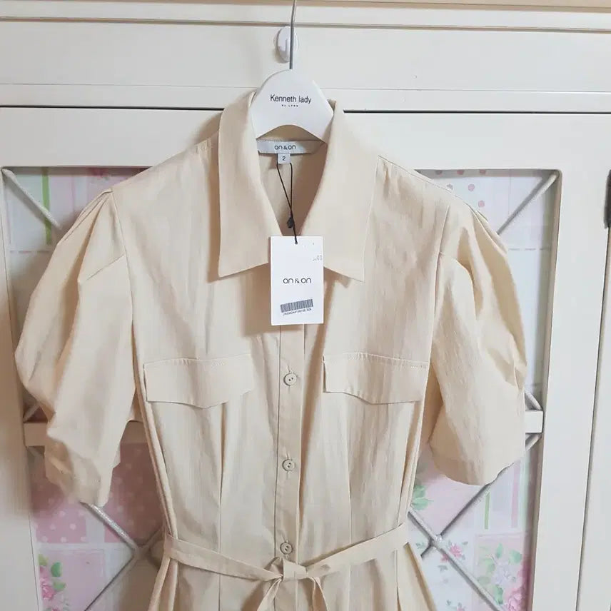 [BUNJANG] On &amp; On Shirt Long Dress / 온앤온 셔츠 롱원피스/55-66 새상품