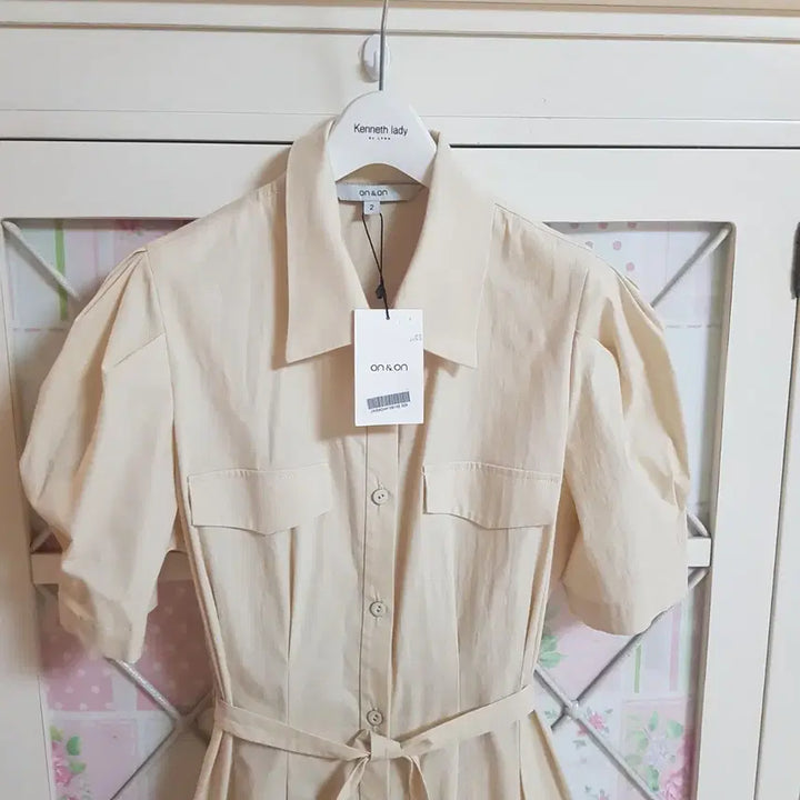 [BUNJANG] On &amp; On Shirt Long Dress / 온앤온 셔츠 롱원피스/55-66 새상품
