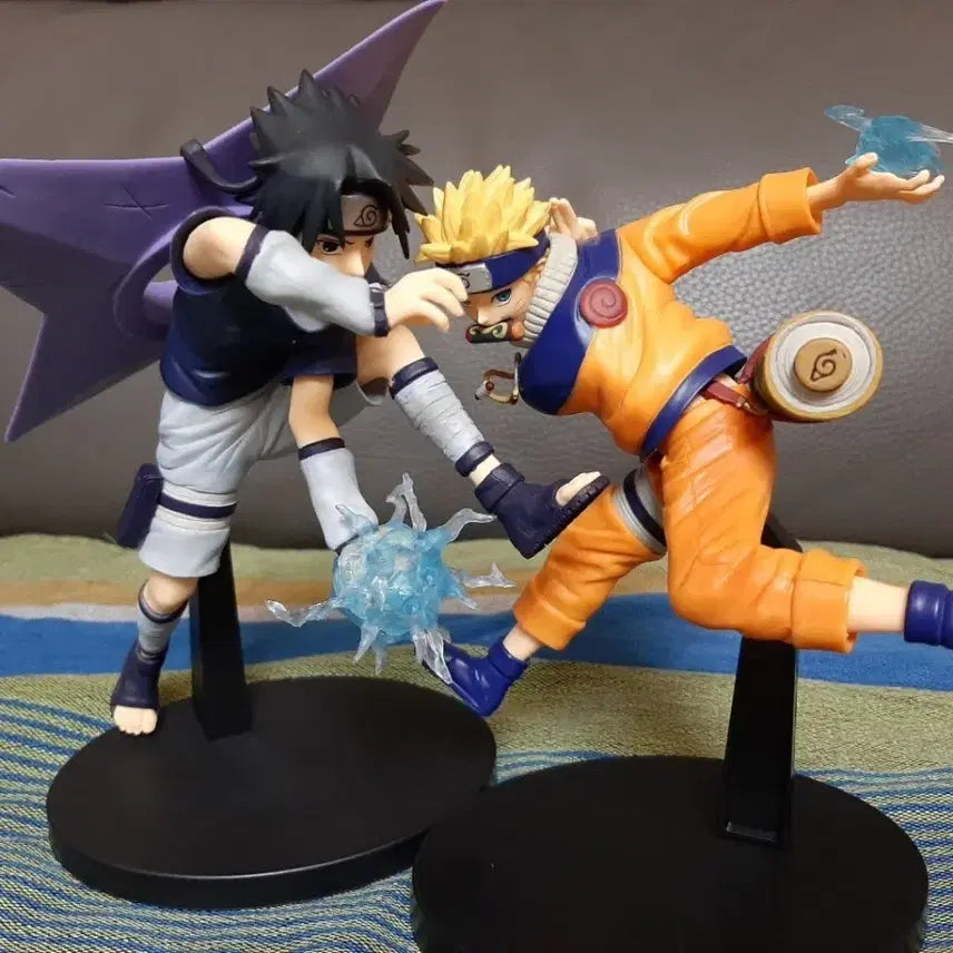 [BUNJANG] Bandai Naruto &amp; Sasuke Vibration Stars Figure Bundle Set / (정품일괄)반다이 나루토+사스케 반프레스토 바이브레이션 피규어 일괄 판매