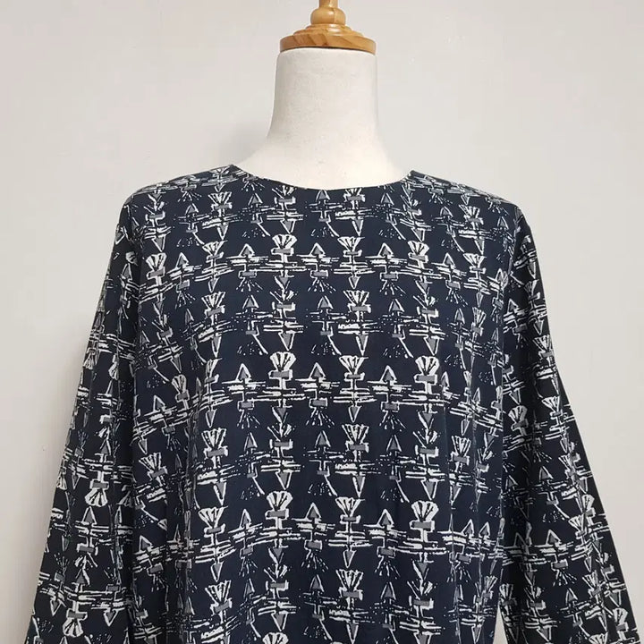 [BUNJANG] Navy One-Piece Dress Size 66 / 0975/LAP 여 66사이즈 네이비원피스/내옷방