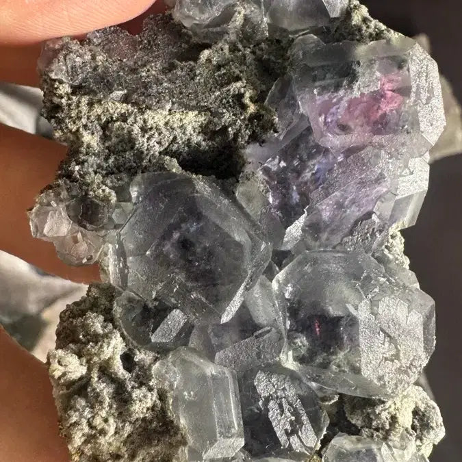 [BUNJANG] Transparent Purple Fluorite Specimen / 퍼플 톤의 투명 형석
