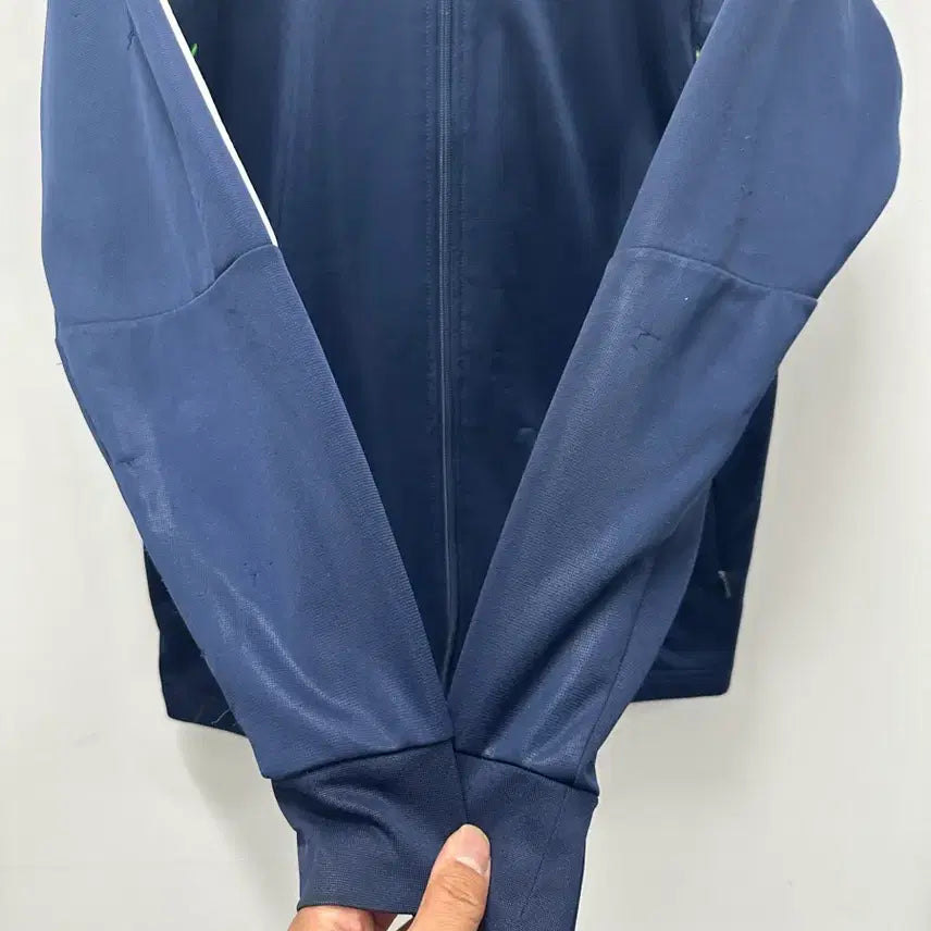[BUNJANG] Adidas Three-Stripes Training Zip-Up Navy 105 / [만원 아라비아빈티지]아디다스 삼선 트레이닝 집업 네이비 105
