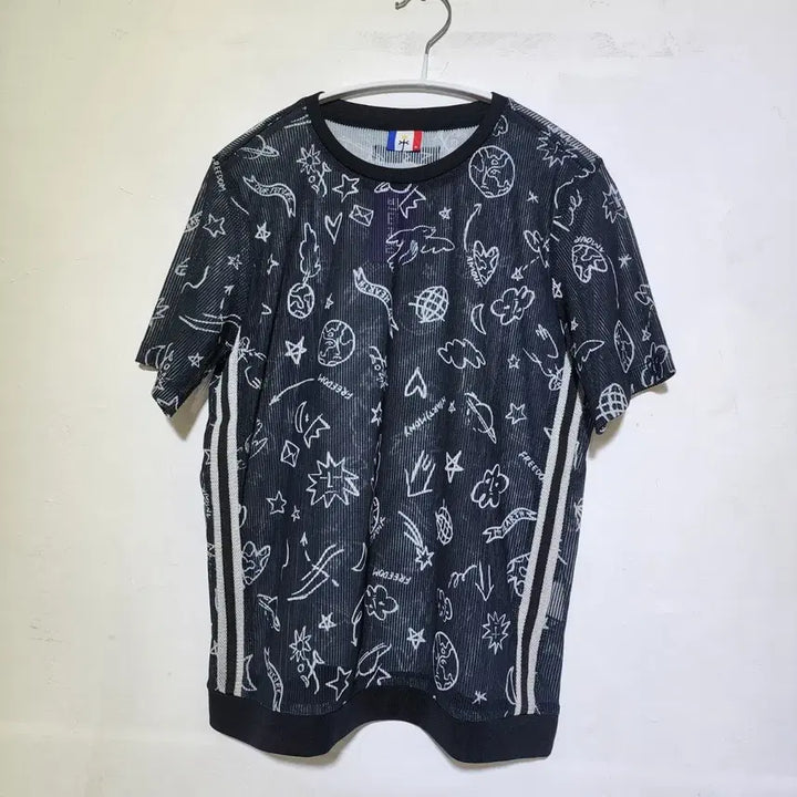 [BUNJANG] Castelbajac Golf Pattern Short Sleeve T-Shirt / 쪼리샵  까스텔바작 골프 패턴 반팔티 95