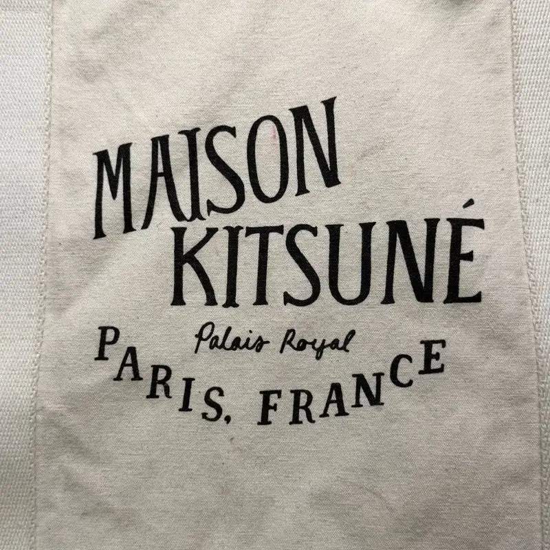 [BUNJANG] Maison Kitsuné Cotton Eco Bag / 메종키츠네 에코백