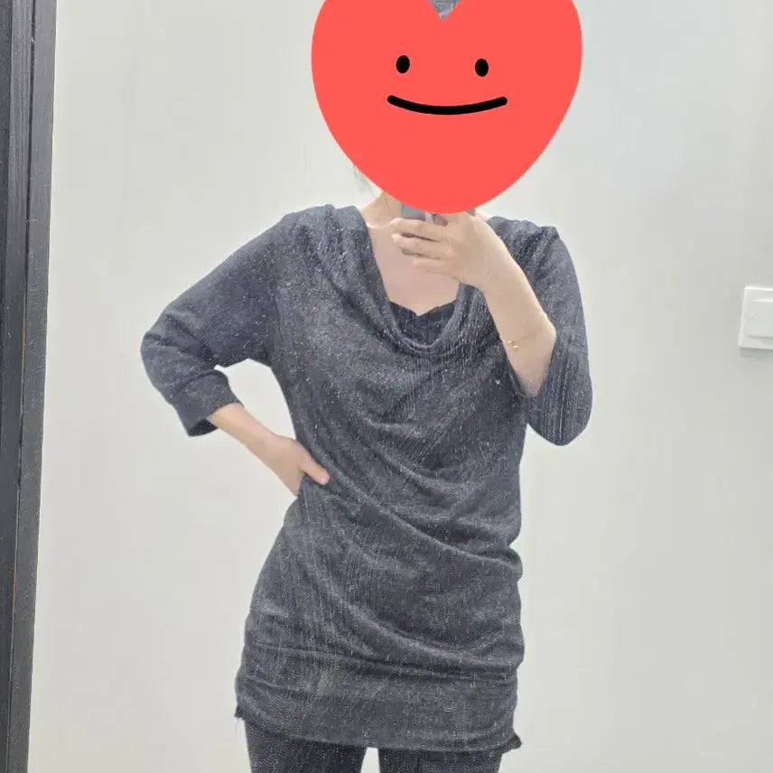 [BUNJANG] Colza Black One-gyaru Style Glitter Drape Off-Shoulder Long Sleeve Dress / colza 일본빈티지)블랙오네갸루 글리터 드레이프 오프숄더 롱슬리브원피스