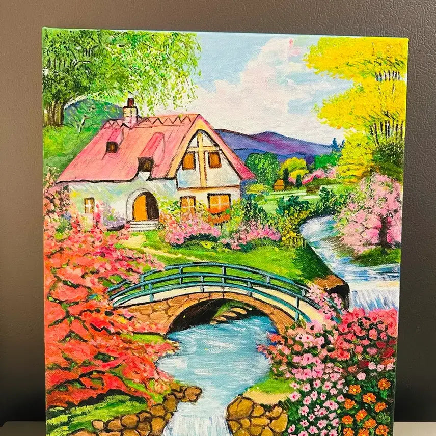 [BUNJANG] Beautiful Landscape Canvas Painting / 아름다운풍경(캔버스)