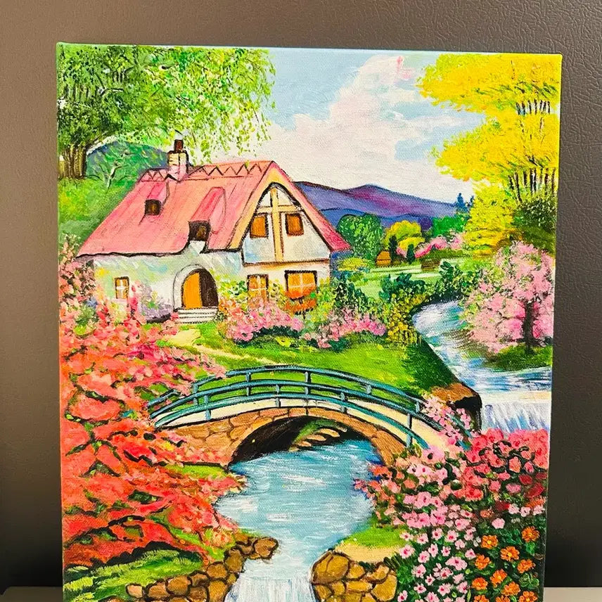 [BUNJANG] Beautiful Landscape Canvas Painting / 아름다운풍경(캔버스)