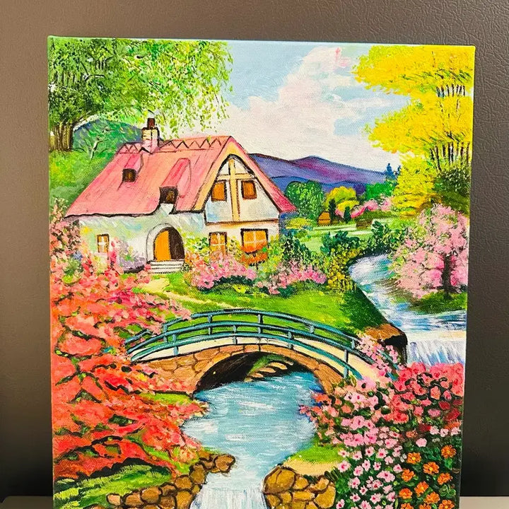 [BUNJANG] Beautiful Landscape Canvas Painting / 아름다운풍경(캔버스)