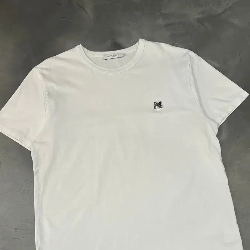 [BUNJANG] Maison Kitsune Fox Logo Short Sleeve T-Shirt / 메종키츠네 폭스로고 반팔티 y16632
