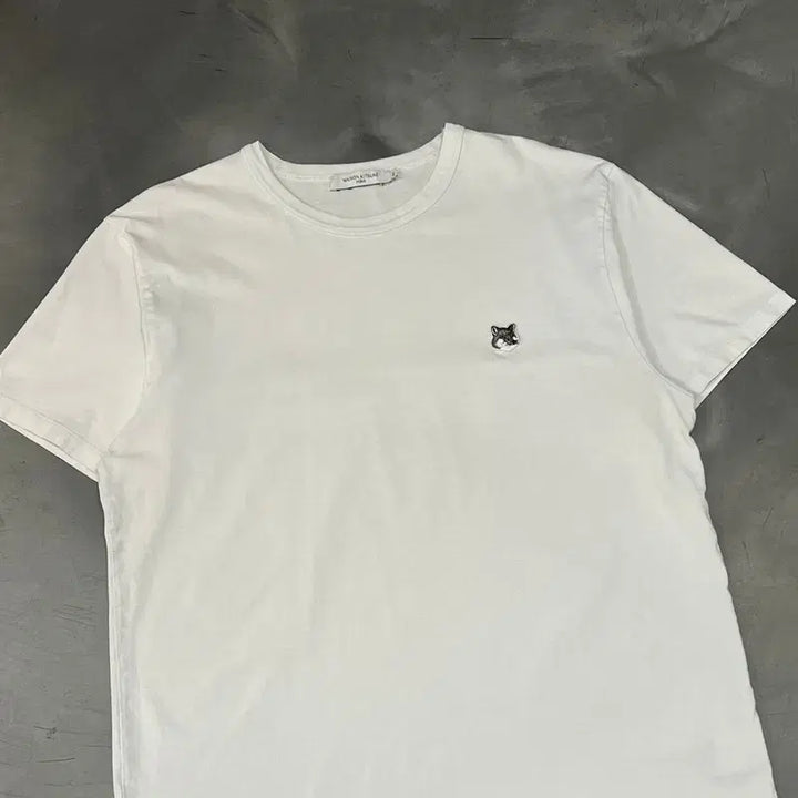 [BUNJANG] Maison Kitsune Fox Logo Short Sleeve T-Shirt / 메종키츠네 폭스로고 반팔티 y16632