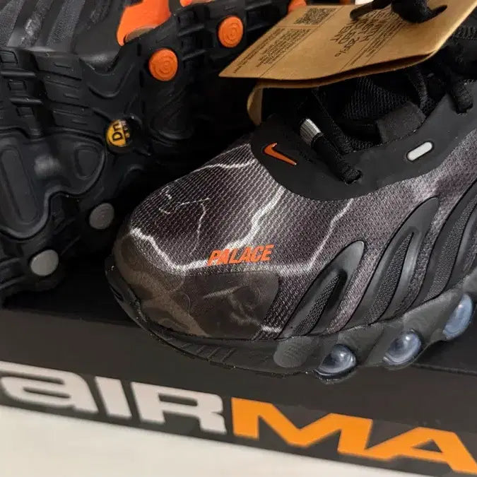[BUNJANG] Nike Air Max Palace DN8 Black Safety Orange 275 / 나이키 에어맥스 팔라스 블랙 오렌지 275 새상품