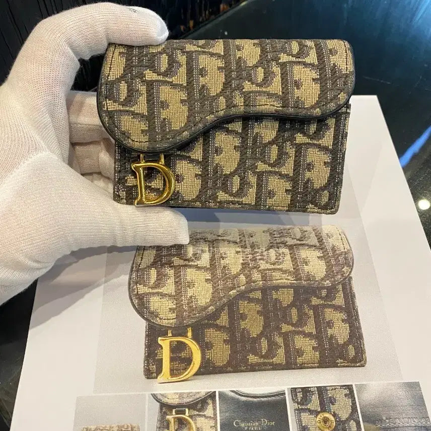 [BUNJANG] Dior Oblique Saddle Card Holder / 디올 오블리크 새들 카드지갑