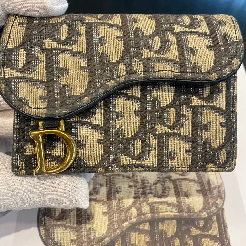 [BUNJANG] Dior Oblique Saddle Card Holder / 디올 오블리크 새들 카드지갑