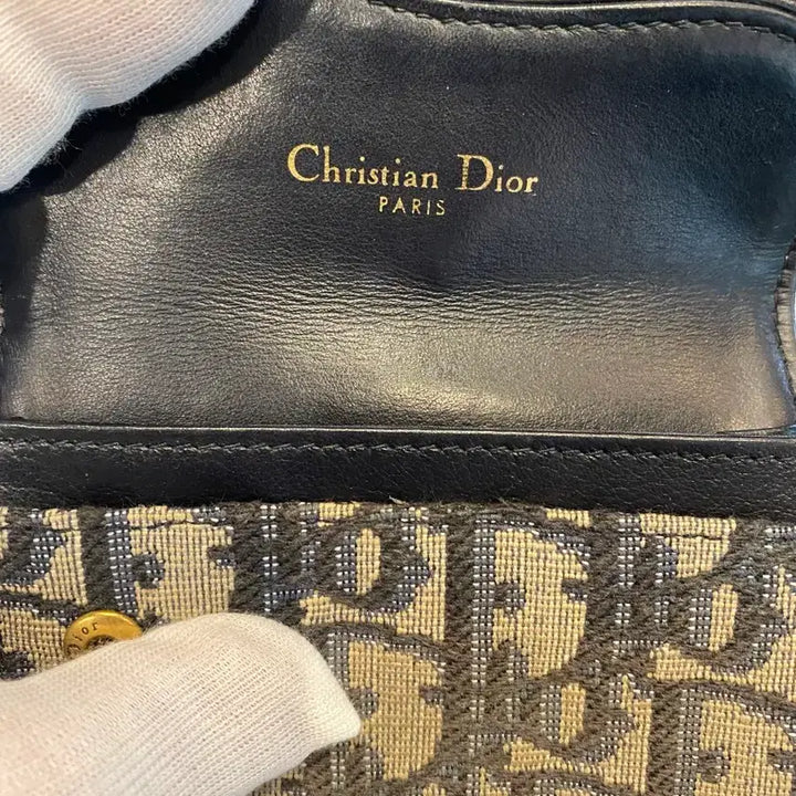 [BUNJANG] Dior Oblique Saddle Card Holder / 디올 오블리크 새들 카드지갑