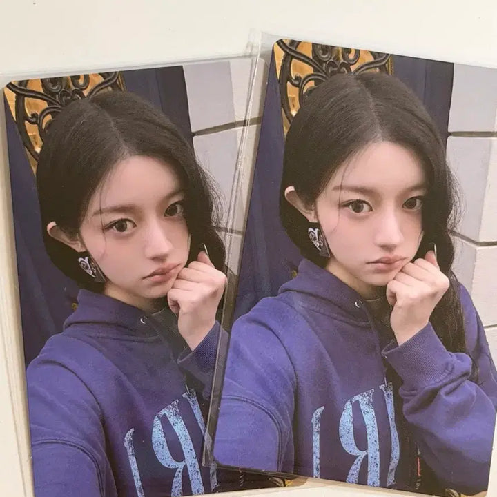 [BUNJANG] ILLIT Weverse Shop Minju Lucky Draw Photocard (POB) / 아일릿 위버스샵 포카 민주 특전 럭드 미공포