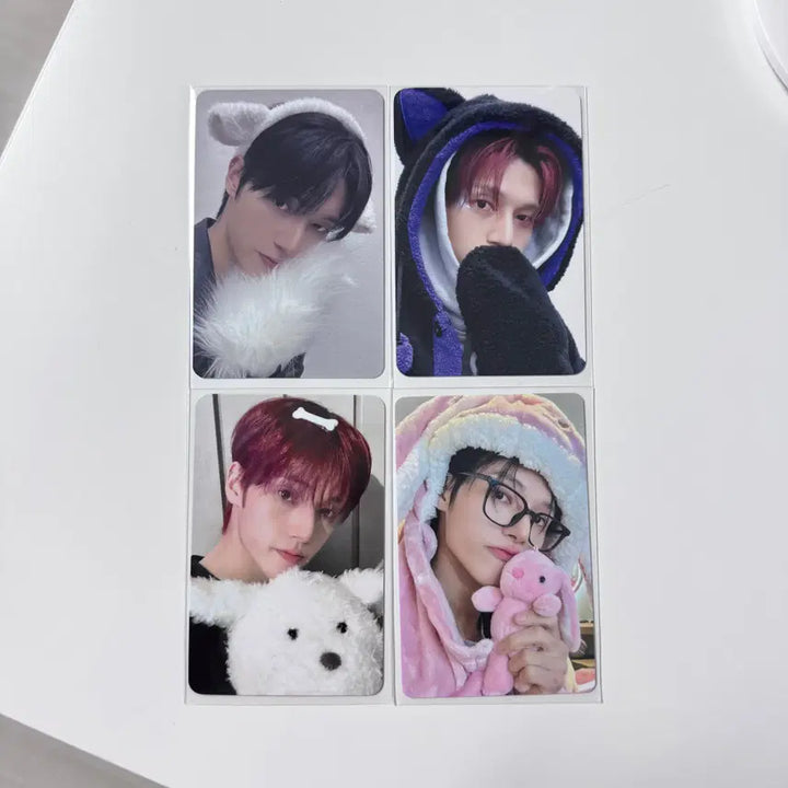 [BUNJANG] ATEEZ Wooyoung GOLDEN HOUR Part.4 POB Photocard Bundle Set / 에이티즈 우영 골든아워 파트4 미공포 포카 4종 일괄 판매