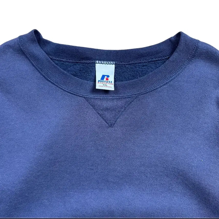 [BUNJANG] 1990s Russell Athletic 50/50 Blank Sweatshirt XXL / 90년대 러셀 애슬레틱 50/50 블랭크 스웨트셔츠