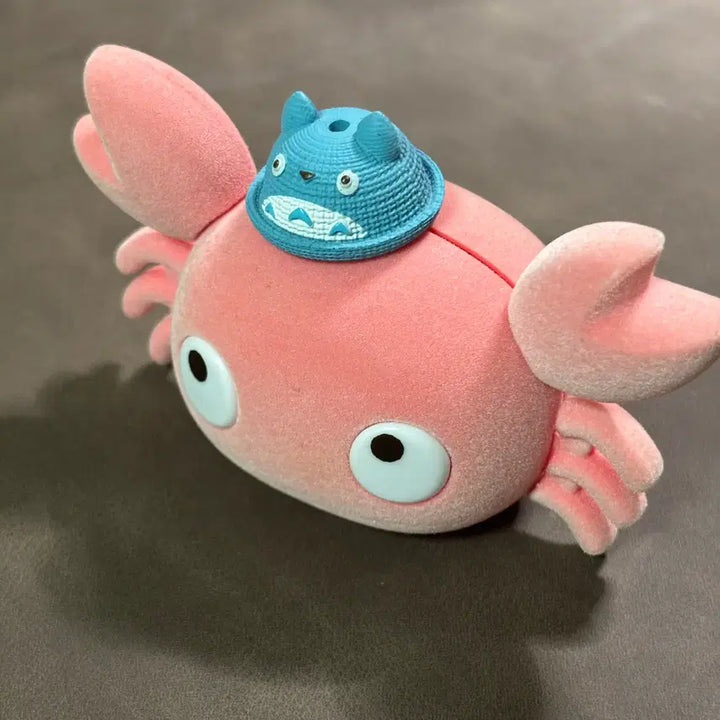 [BUNJANG] Ghibli My Neighbor Totoro Fluffy Gacha (Crab Mei) / [지브리] 이웃집토토로 플러피 가챠(꽃게 메이)