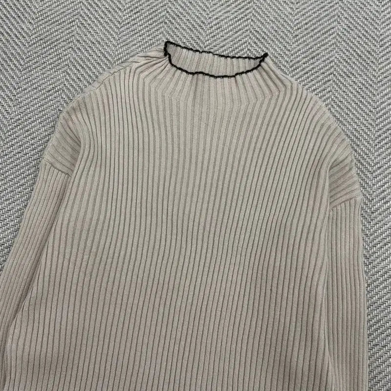 [BUNJANG] FREAKS STORE Highneck Knit V3573 / 프릭스스토어 하이넥 니트 v3573