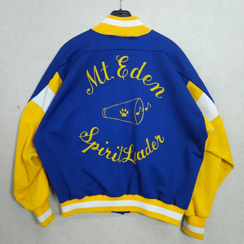 [BUNJANG] 80s-90s Cheerleader Supply Jersey Varsity Jacket M / 80~90s 치어리더 서플라이 져지 바시티 M