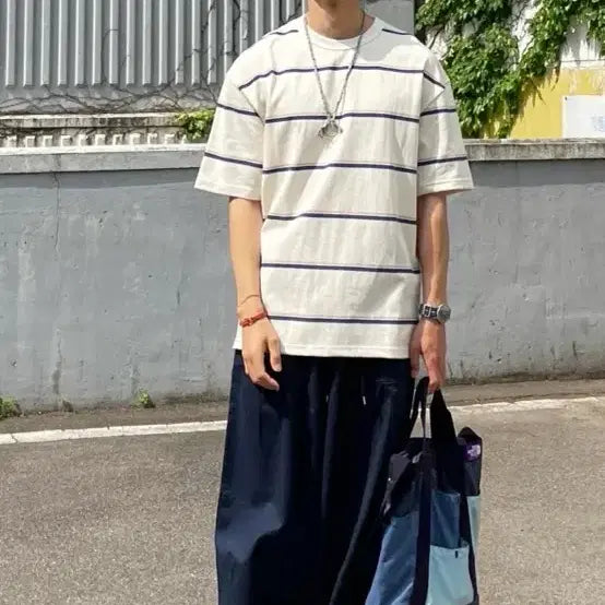[BUNJANG] Prismworks Twill Balloon Pants Navy XL / 프리즘웍스 트윌벌룬팬츠 네이비 XL