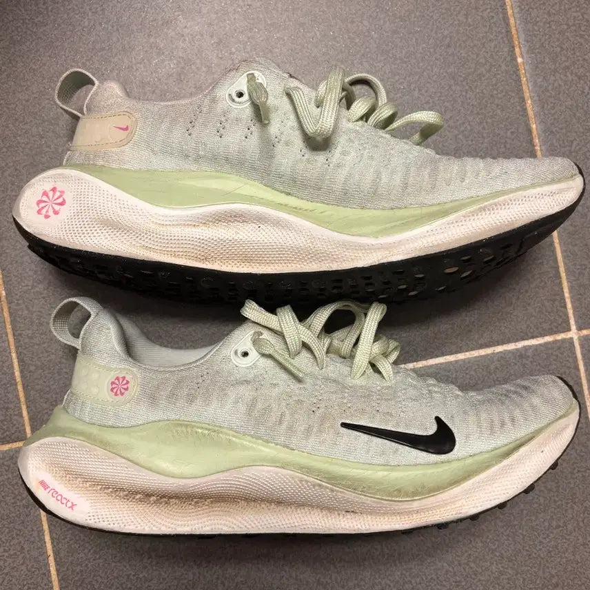 [BUNJANG] Nike React Infinity Run 4 Mint Running Shoes / 나이키 리액트 인피니티런4 민트 러닝화
