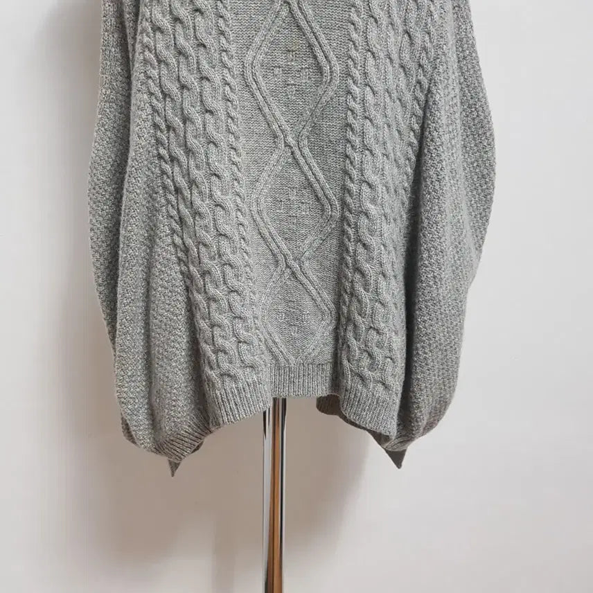 [BUNJANG] decibel Gray Knit Vest / 1112/decibel 여 free사이즈 그레이니트베스트/내옷방