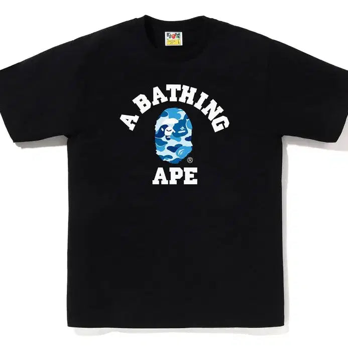 [BUNJANG] BAPE ABC Camo College Short Sleeve T-Shirt 26SS / [해외] 베이프 ABC 카모 컬리지 반팔 티셔츠 26SS