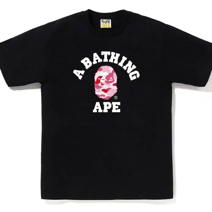 [BUNJANG] BAPE ABC Camo College Short Sleeve T-Shirt 26SS / [해외] 베이프 ABC 카모 컬리지 반팔 티셔츠 26SS