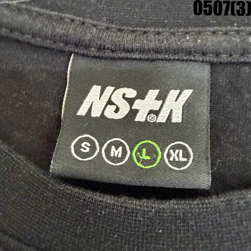 [BUNJANG] NS+K Fury Black Short Sleeve T-Shirt Size L / NS+K 퓨리 블랙 반팔 티셔츠 L 0507