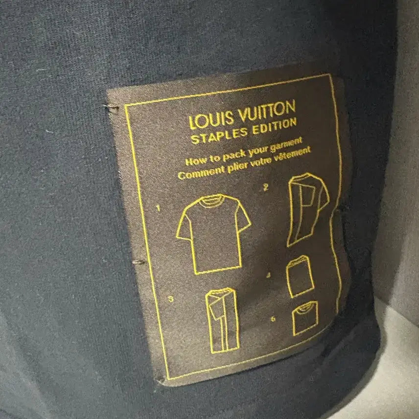 [BUNJANG] Louis Vuitton Black Short Sleeve T-Shirt / 루이비통 블랙 반팔 티셔츠