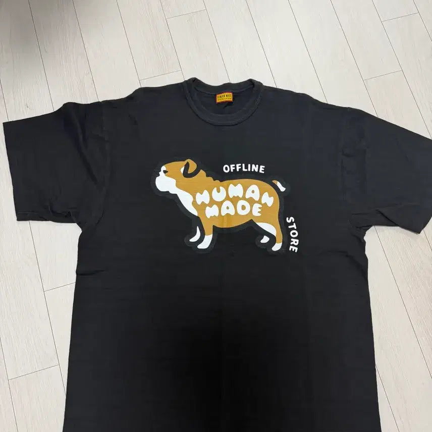 [BUNJANG] Human Made Bulldog Print T-Shirt XXL / 휴먼메이드 불독 티 xxl