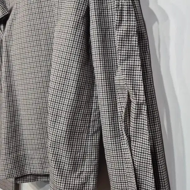 [BUNJANG] COS Checked Ribbon Blouse / COS 체크  리본 블라우스