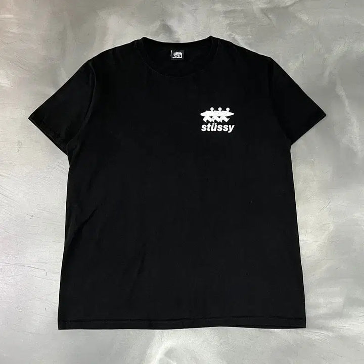 [BUNJANG] Stussy Surfer Print T-Shirt / 스투시 서퍼 프린팅 반팔티 y16634